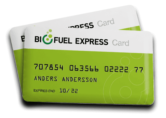 Fuel card - Biofuel Express